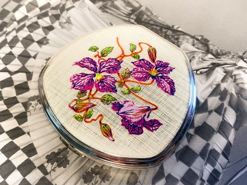 Stratton shell silver purple