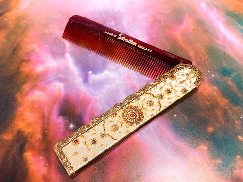 Stratton folding comb vintage - stratton, comb-vintage