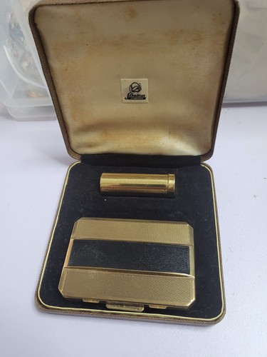 Vintage stratton gold tone - gold,