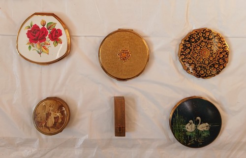 Lot vintage powder - lot,