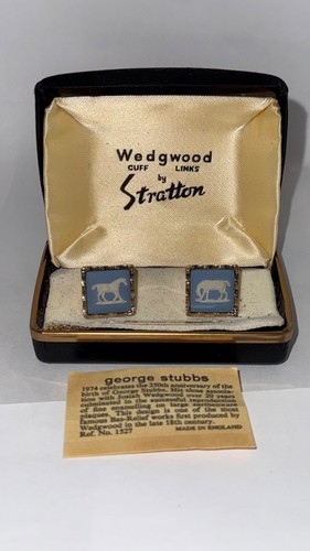 Wedgewood cuff links - wedgewood,