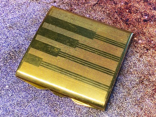 Stratton square art deco - , gold