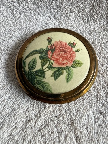 Vintage stratton rose painted - vintage,