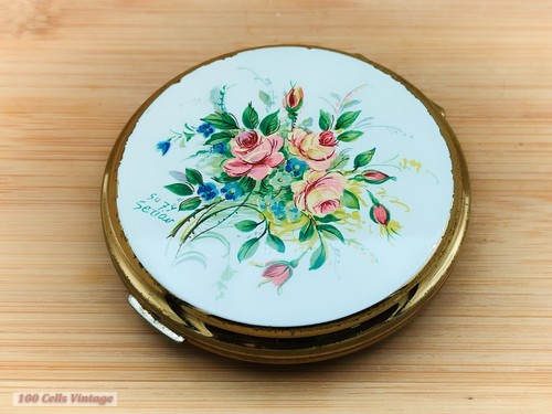 Stratton white floral vintage - white, floral-vintage