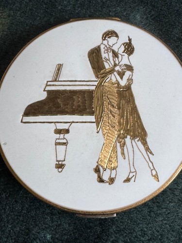 Stratton vintage compact 1950s - vintage,