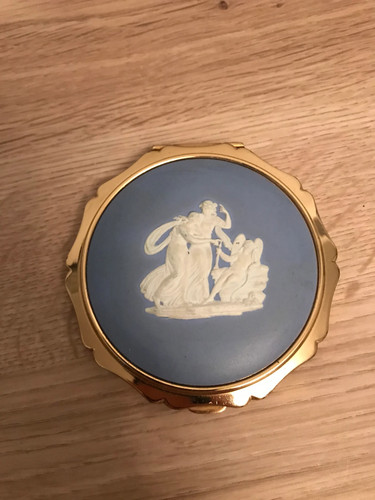 Wedgwood blue stratton powder - wedgwood,