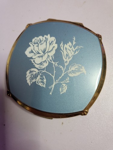 Vintage stratton blue enamel - stratton,